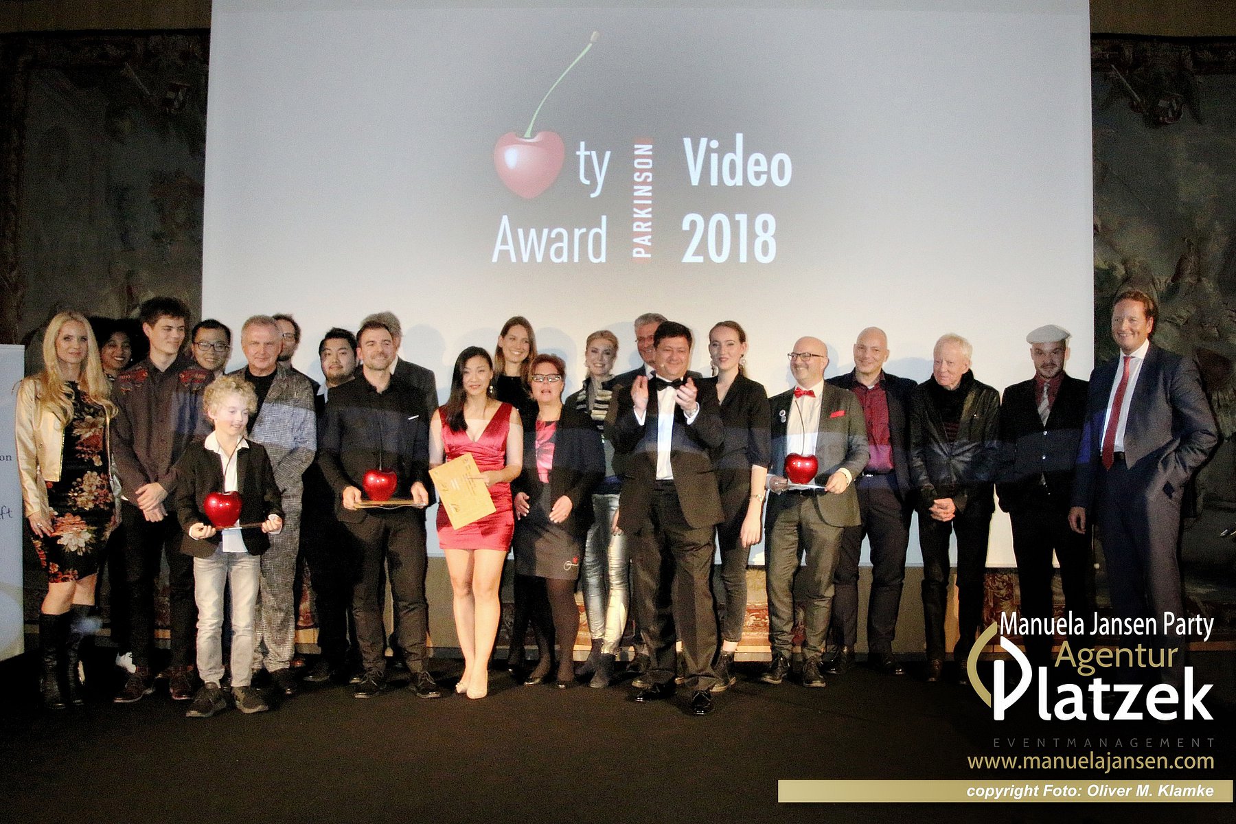 Galaabend zur Verleihung des "Charity Video Award 2018"